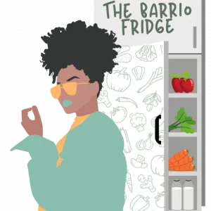The Barrio Fridge logo
